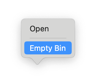 How to clear the Trash folder on Mac