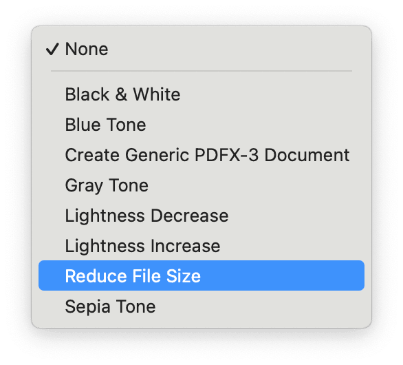 How to reduce pdf file size using preview 