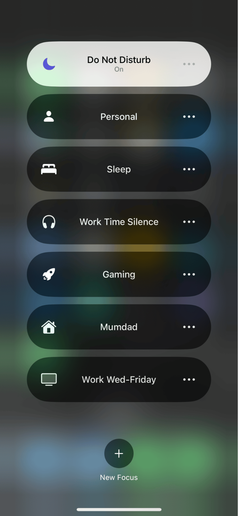 Do Not Disturb mode on iPhone