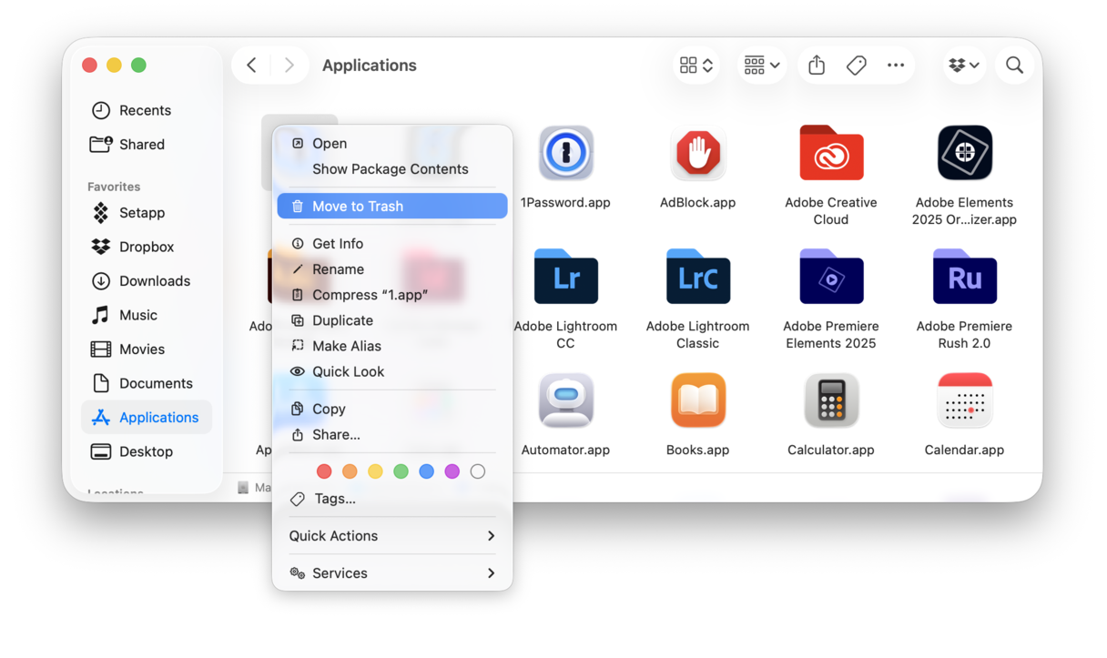 how to delete unused apps from Mac