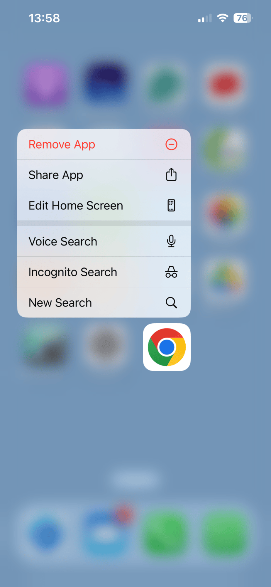 Chrome app icon