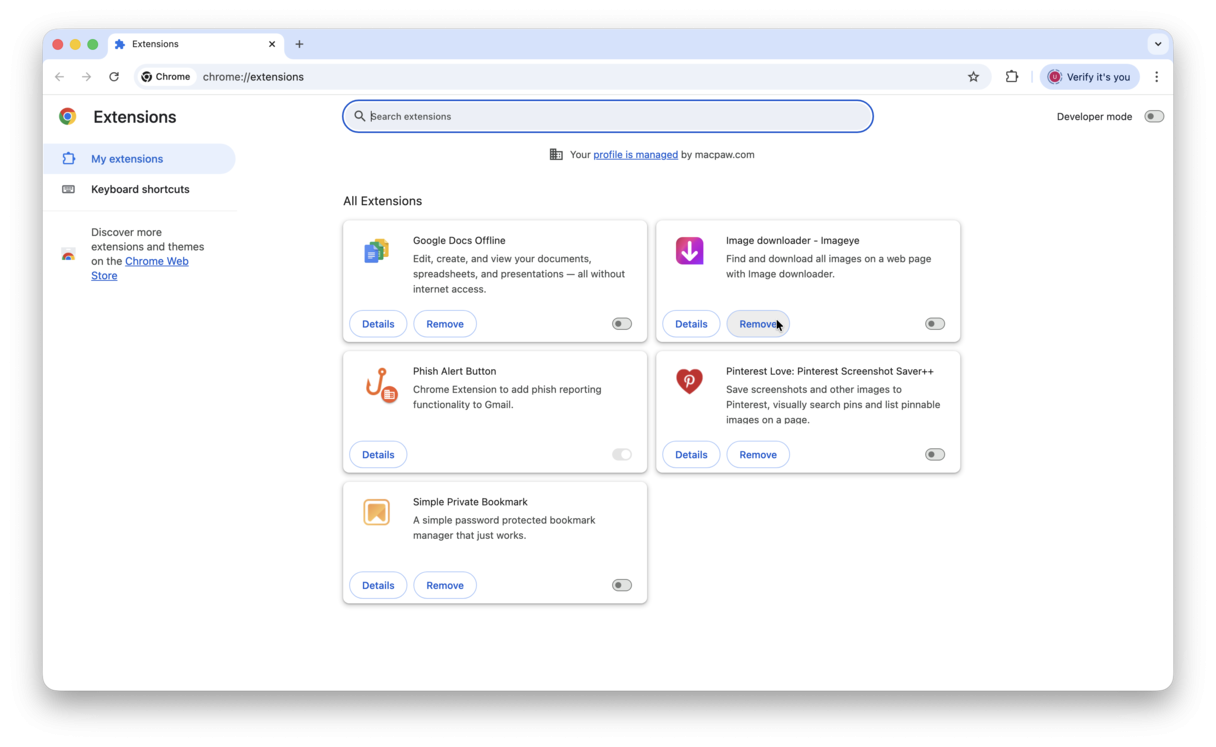 Chrome Extensions