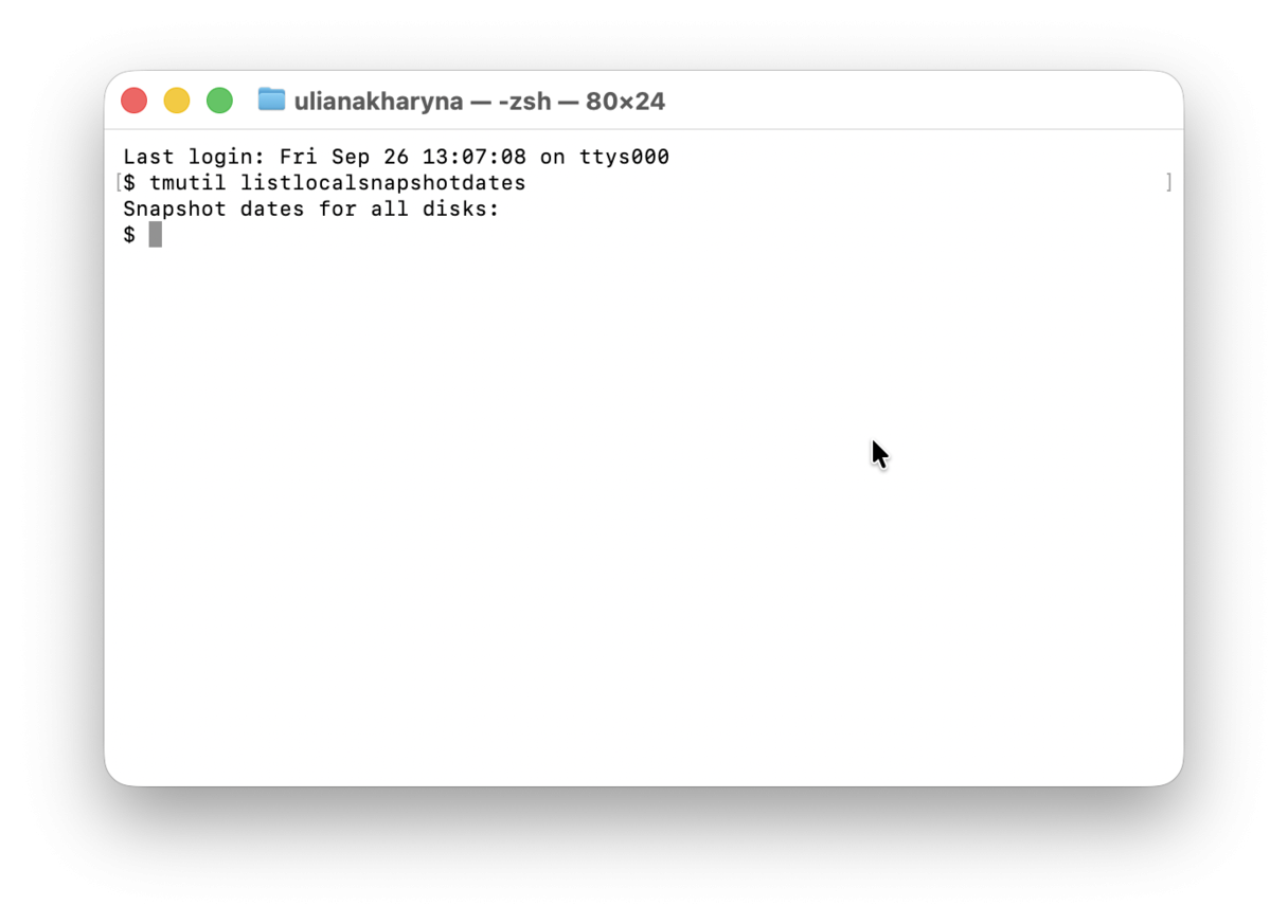 Removing Time Machine backups