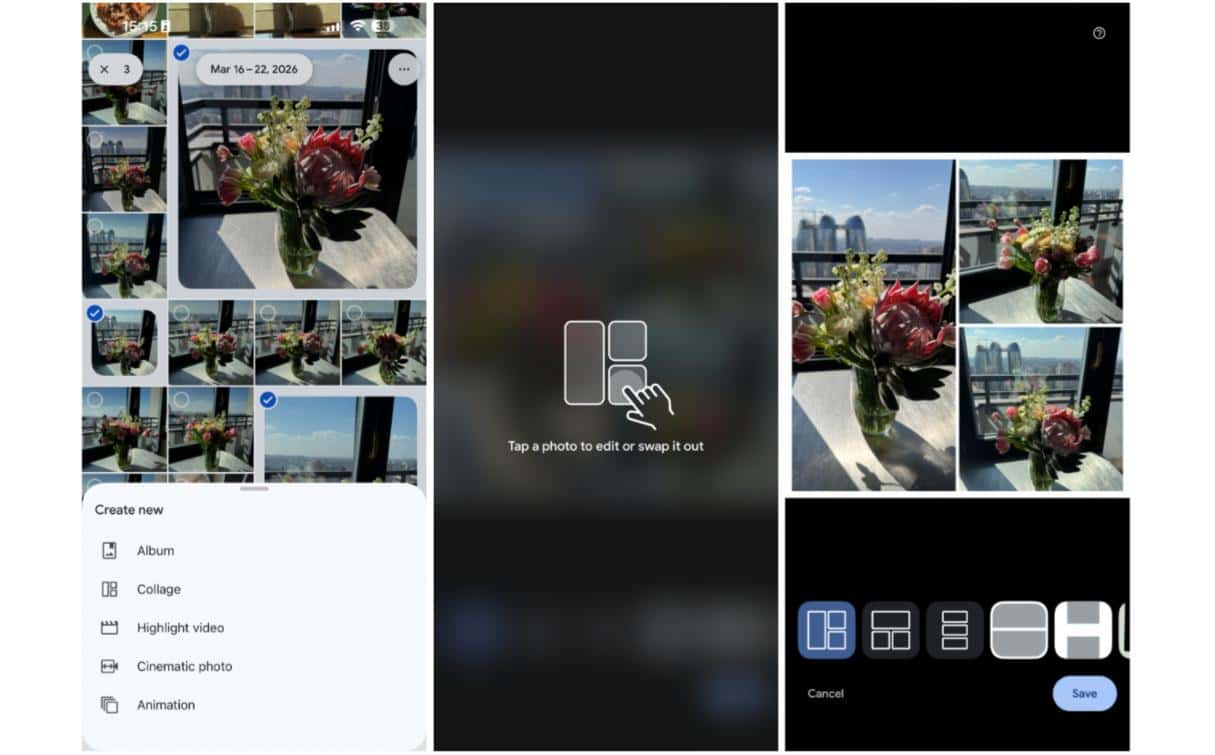 How to make a photo collage on iPhone using Google Photos
