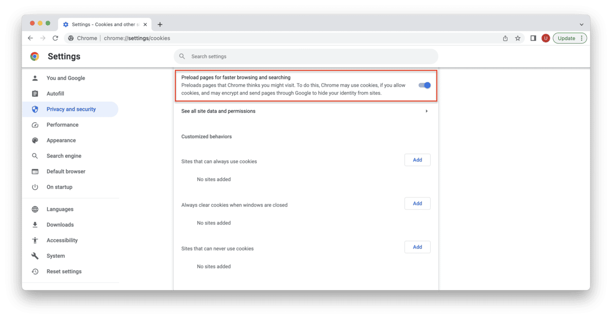 Abre las p&aacute;ginas m&aacute;s r&aacute;pido