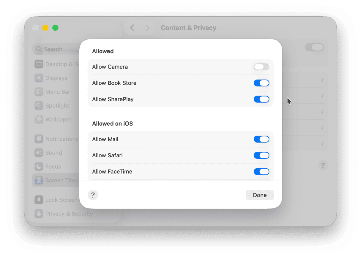 How to turn off Mac camera for all apps at once?