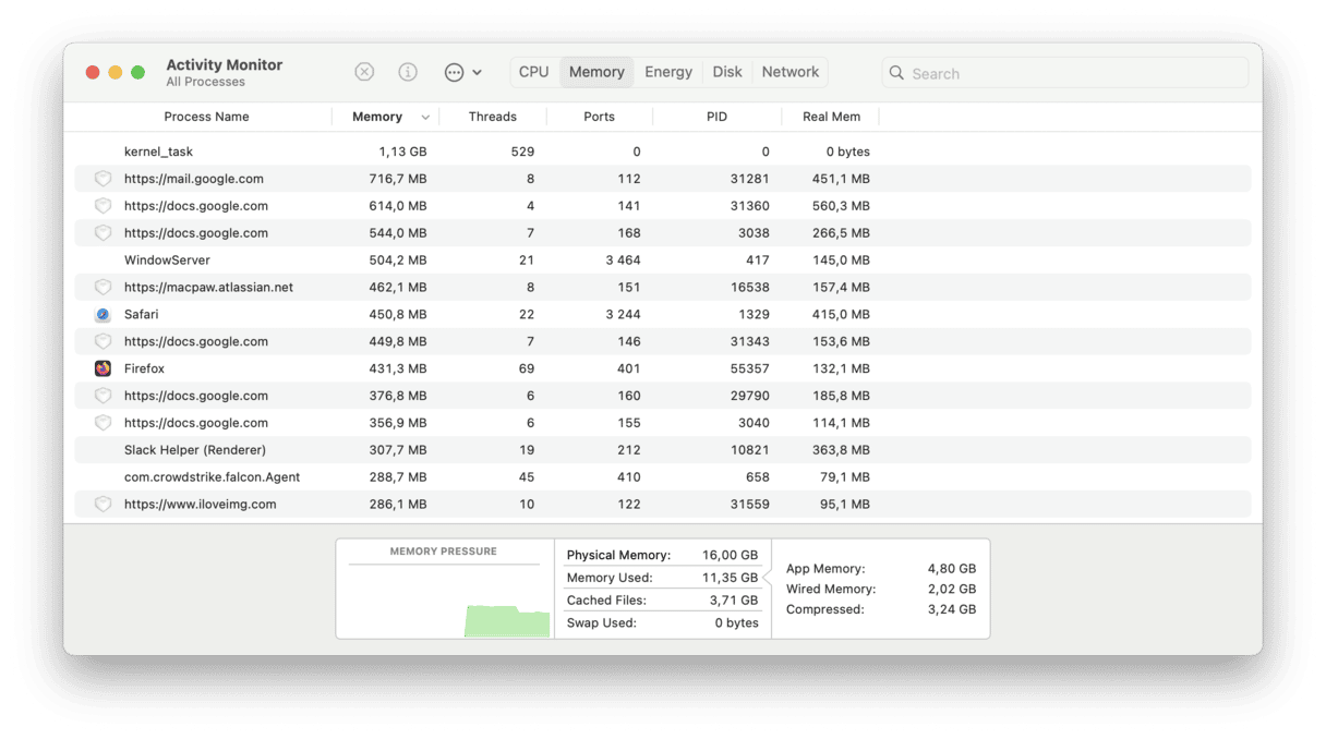 Como verificar o uso de mem&oacute;ria no Mac