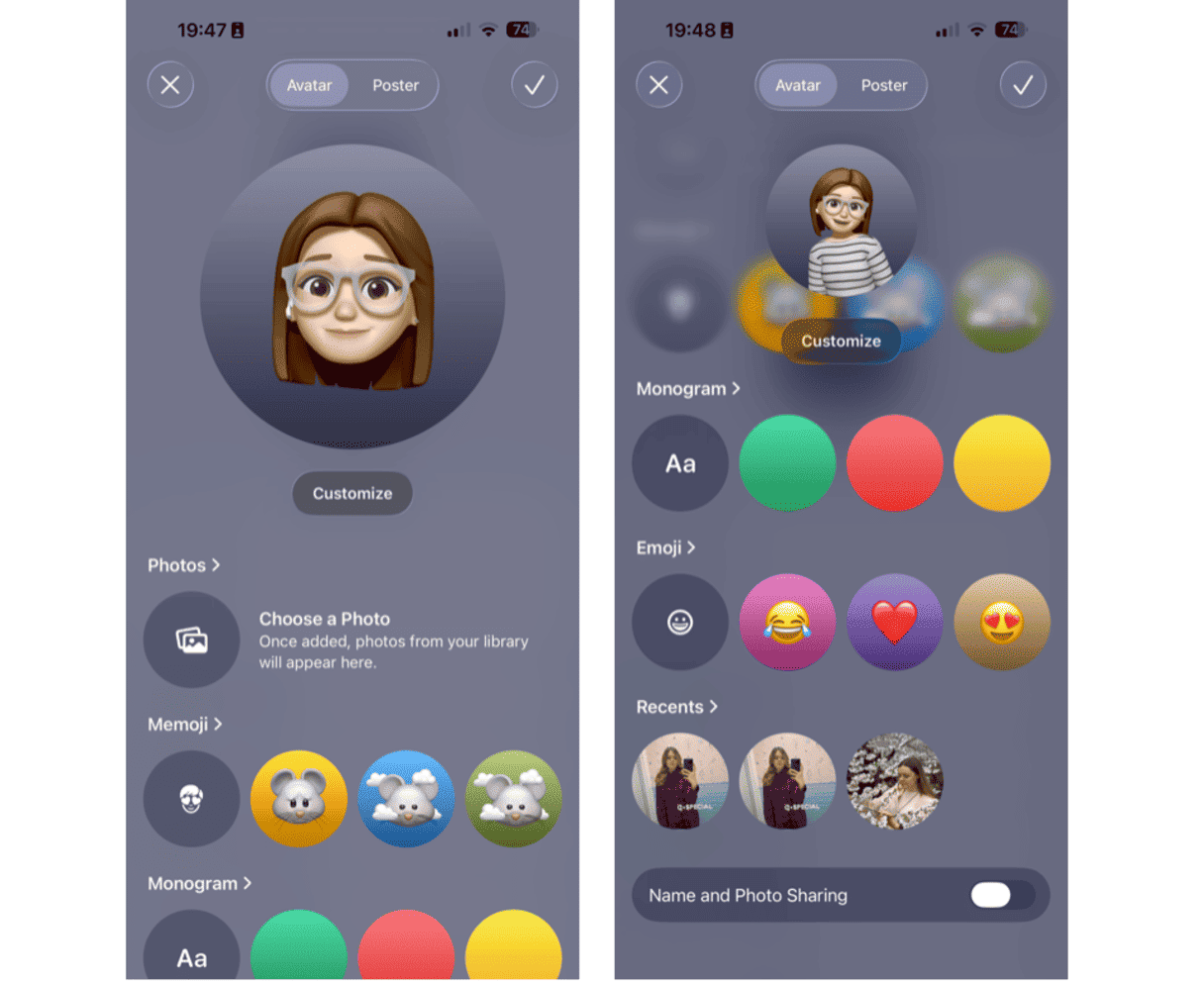 How to delete contact photo on iPhone