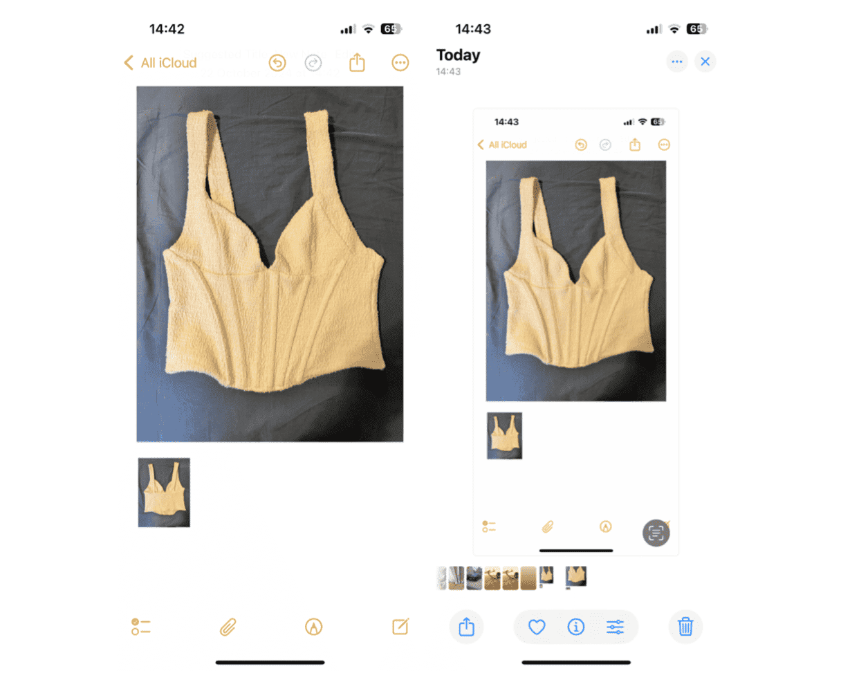 How to combine photos on iPhone
