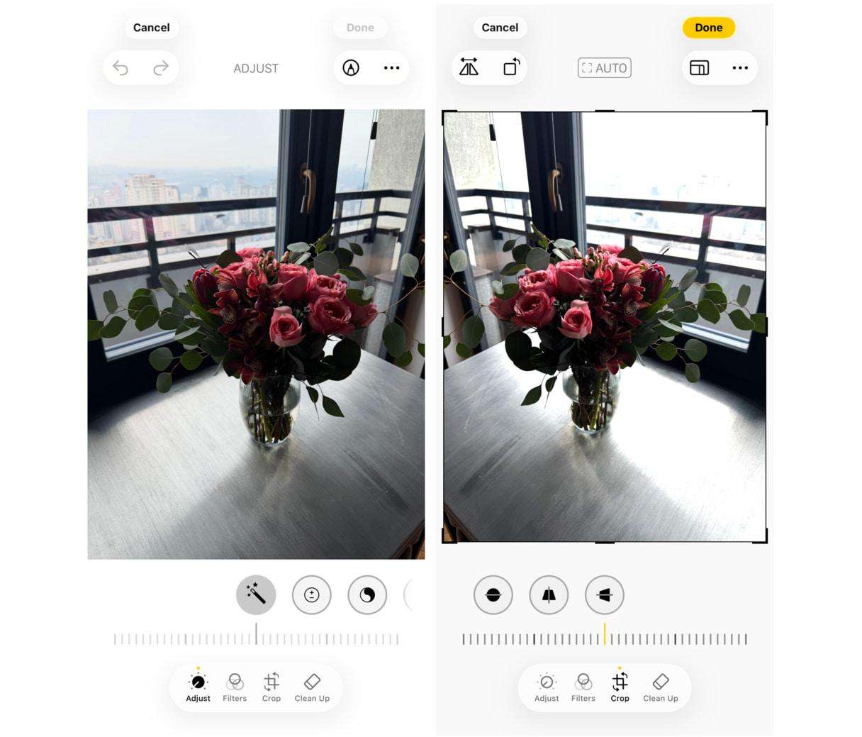 How to flip photos on iPhone