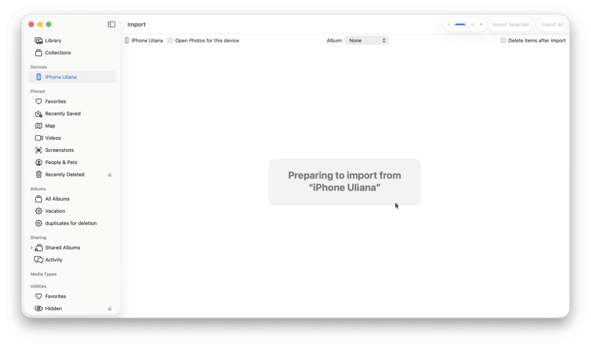 How to sync photos from iPhone to MacBook