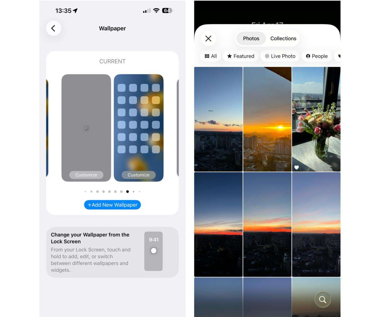 How to use live photo as wallpaper on iPhone