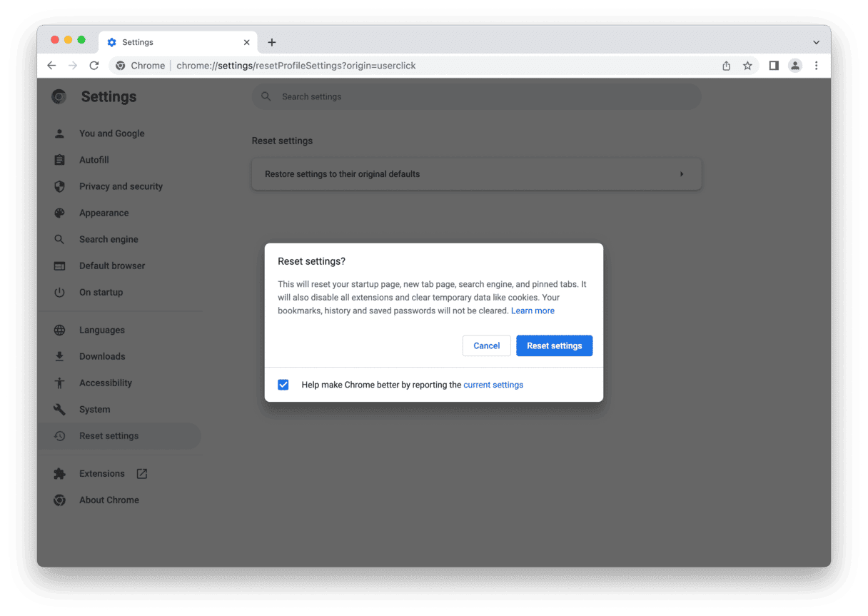 Otw&oacute;rz Chrome, kliknij menu z wielokropkiem w prawym g&oacute;rnym rogu i wybierz Ustawienia