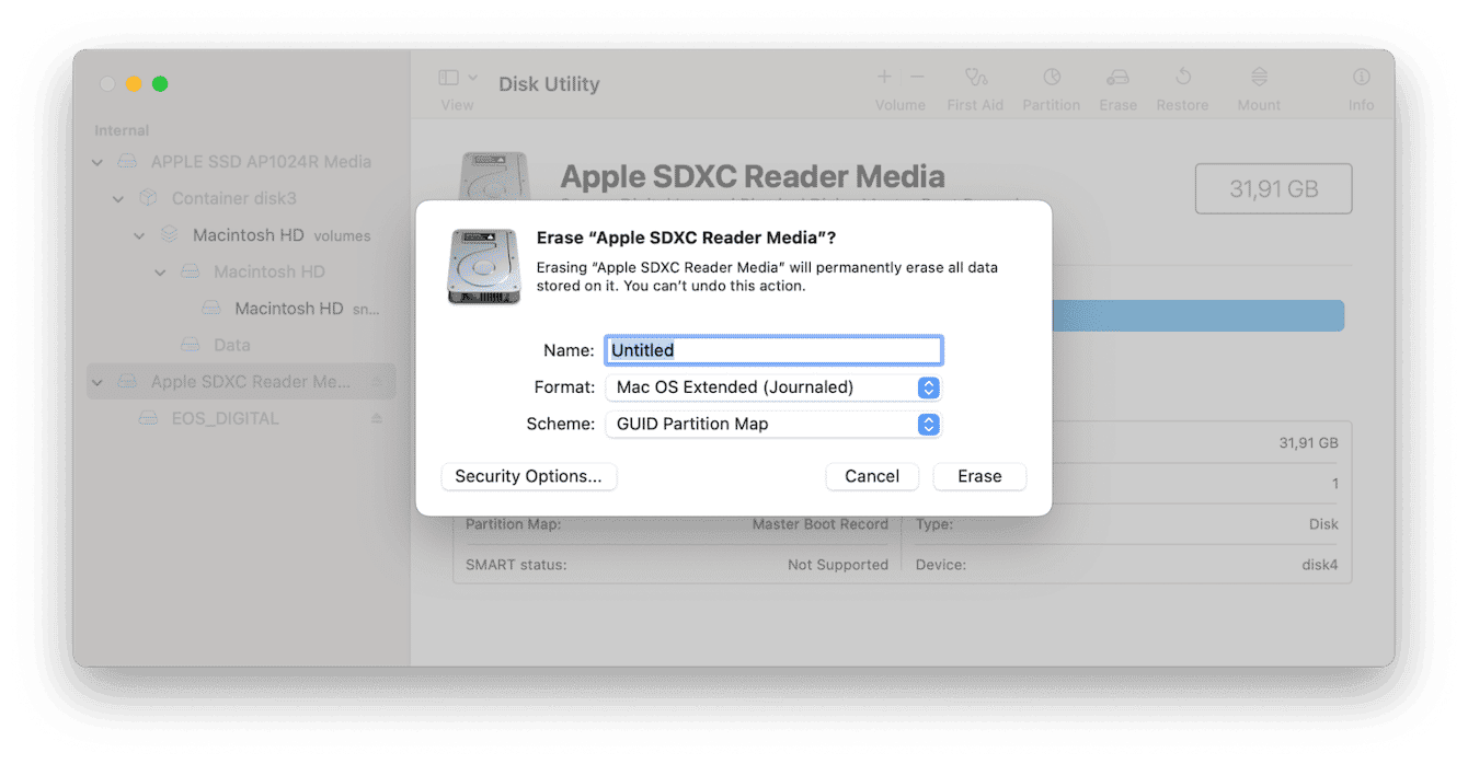 How to format external hard drive