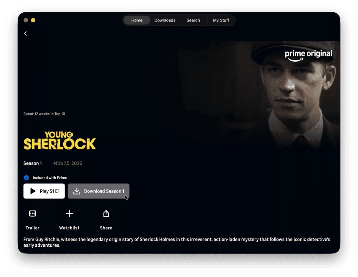 How to download movies to MacBook from Amazon Prime