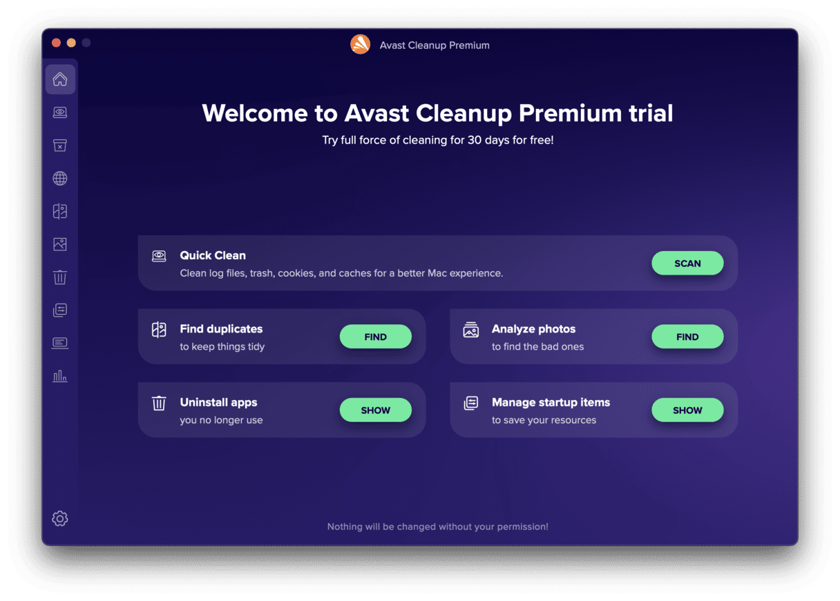 Avast Cleanup for Mac