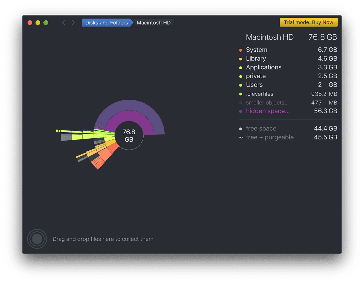 DaisyDisk app for Mac