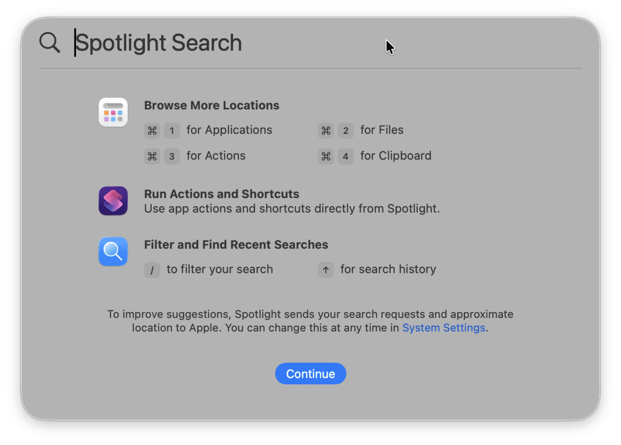 How to find a file with Spotlight