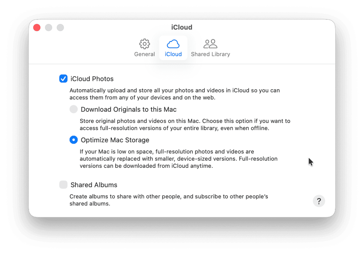 How to optimize photos on Mac