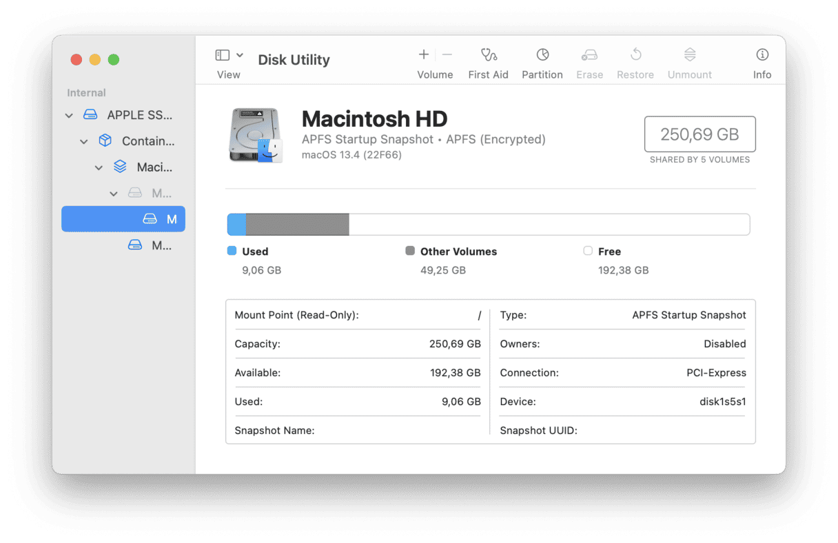Iniciar desde Recuperaci&oacute;n de macOS en un Mac con Apple silicon