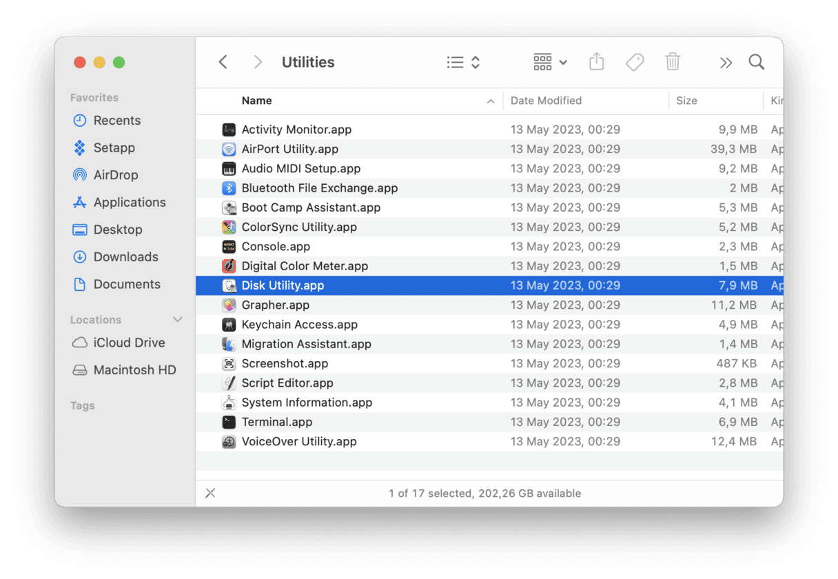 el disco principal de tu Mac
