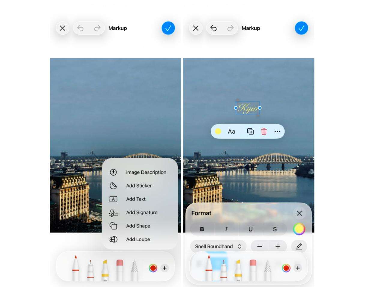  How to add text to a picture on iPhone