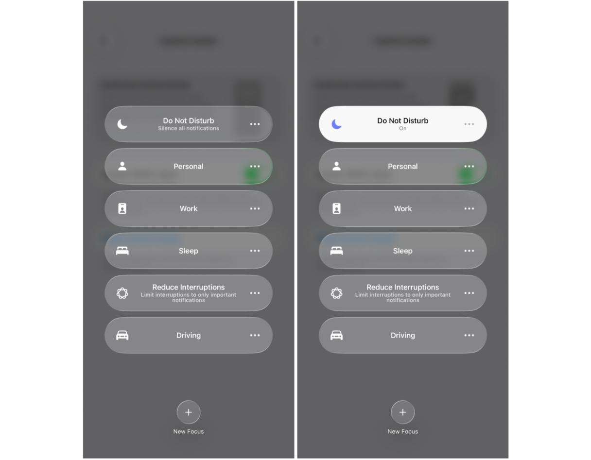 How to enable Focus mode on iPhone 