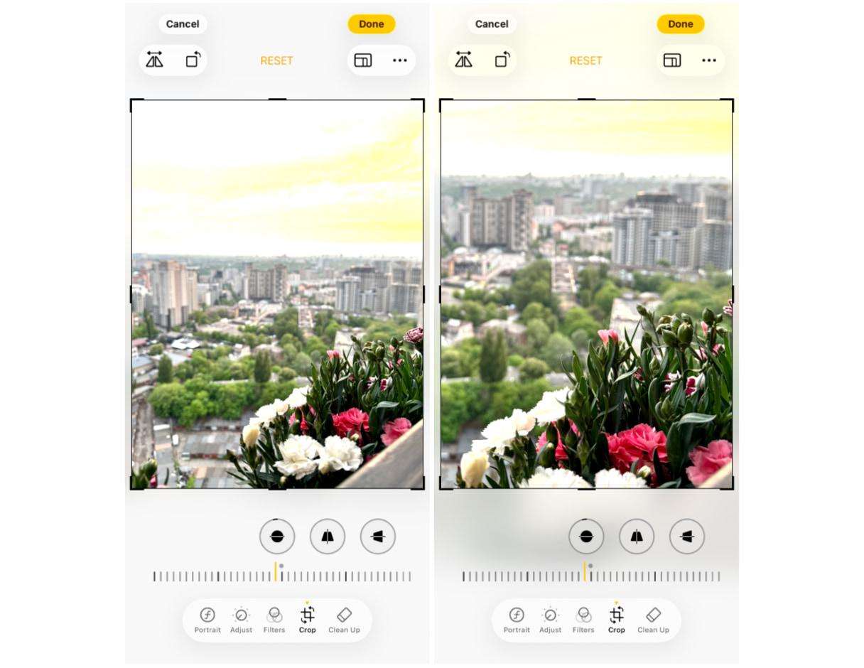 Change image orientation on iPhone