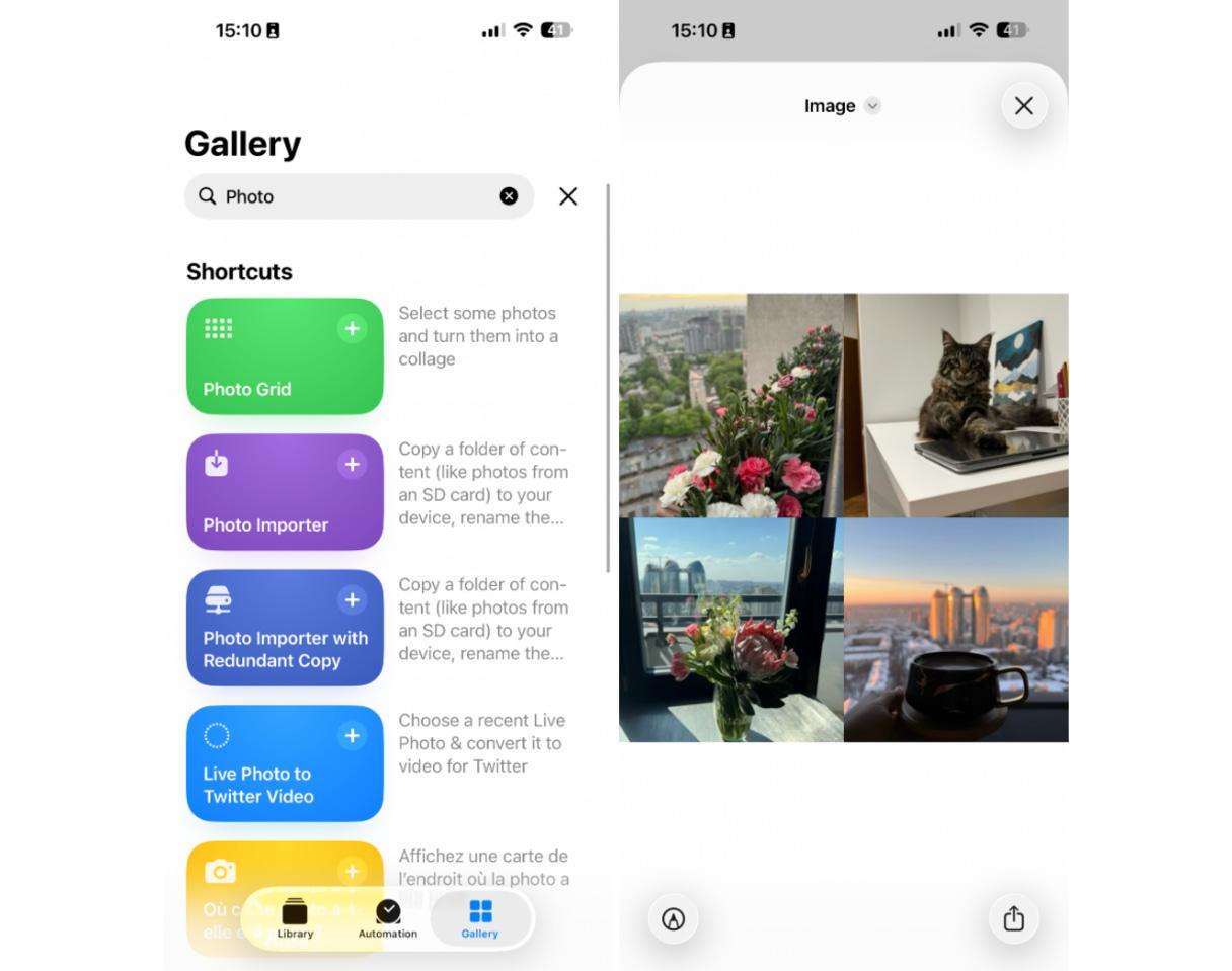 How to create a collage on iPhone