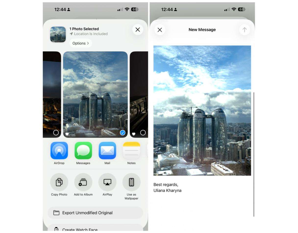 How to email photos on iPhone