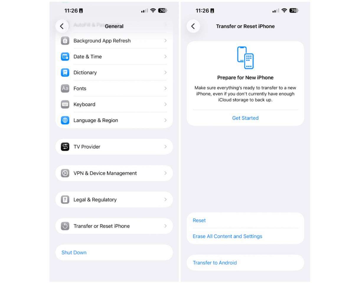 how to restore your iPhone from a previous iCloud backup