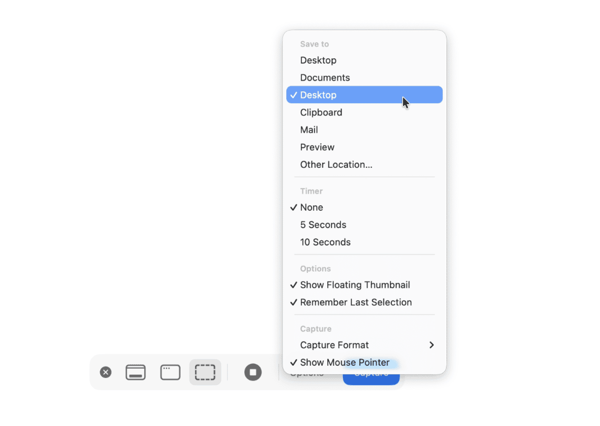How to change screenshot save location