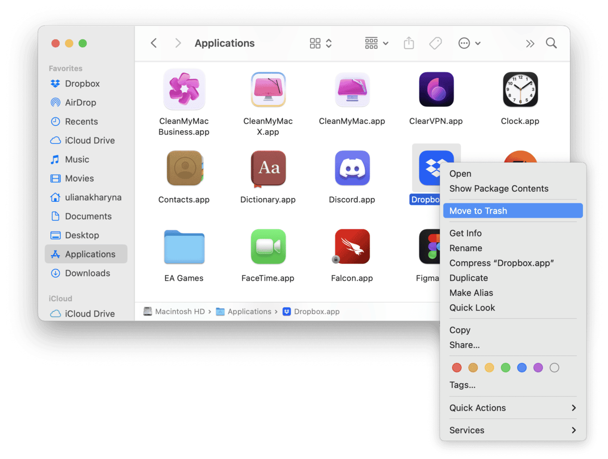 Remove unused apps from Mac