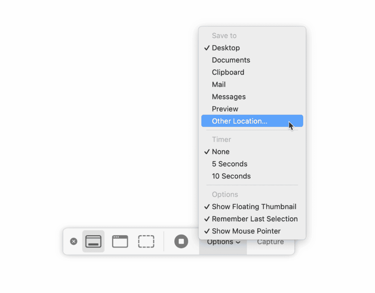 Where Screen Recordings stored on a MacBook