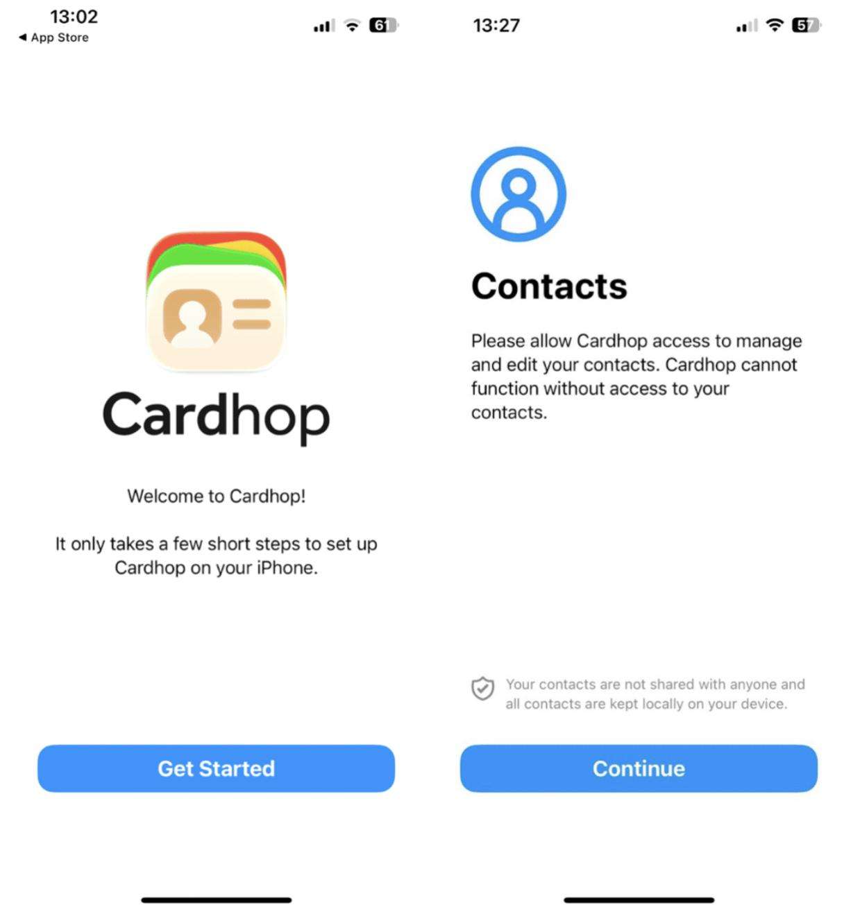 Cardhop