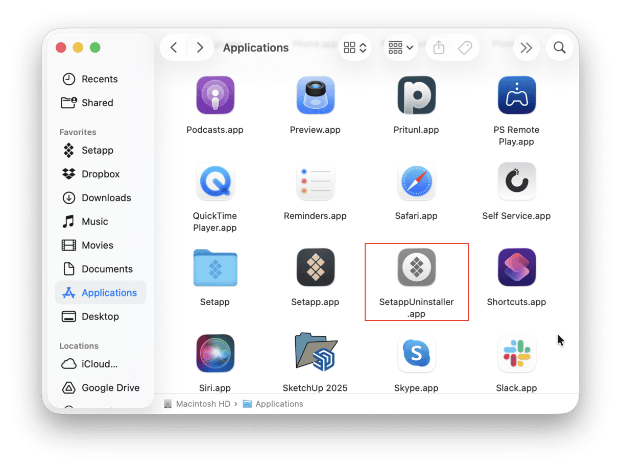 Delete programs on Mac using their own uninstaller