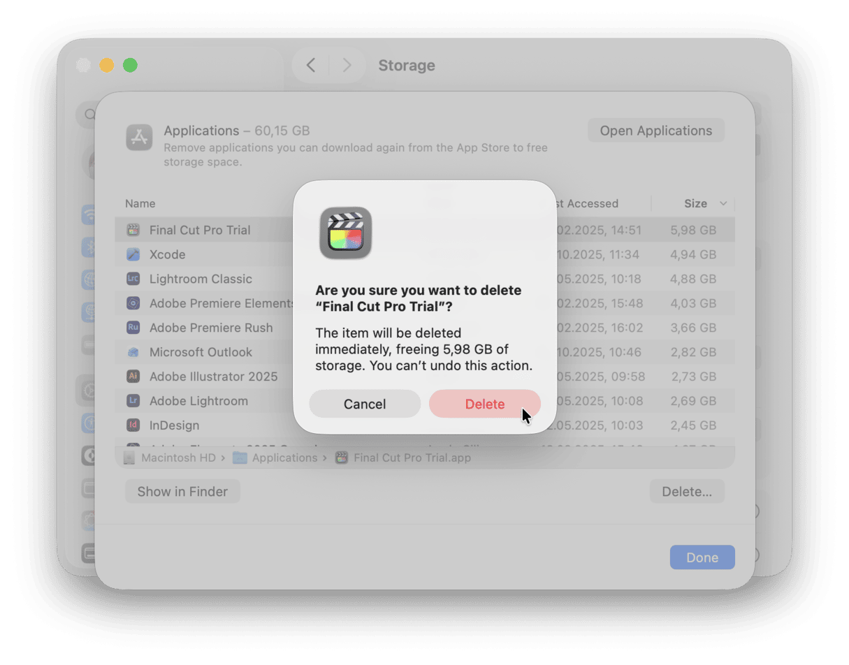 How to remove apps from Mac via System Settings