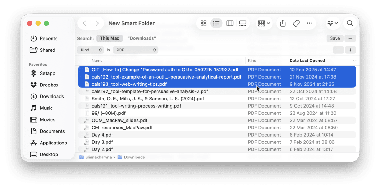How to find and duplicate files on Mac