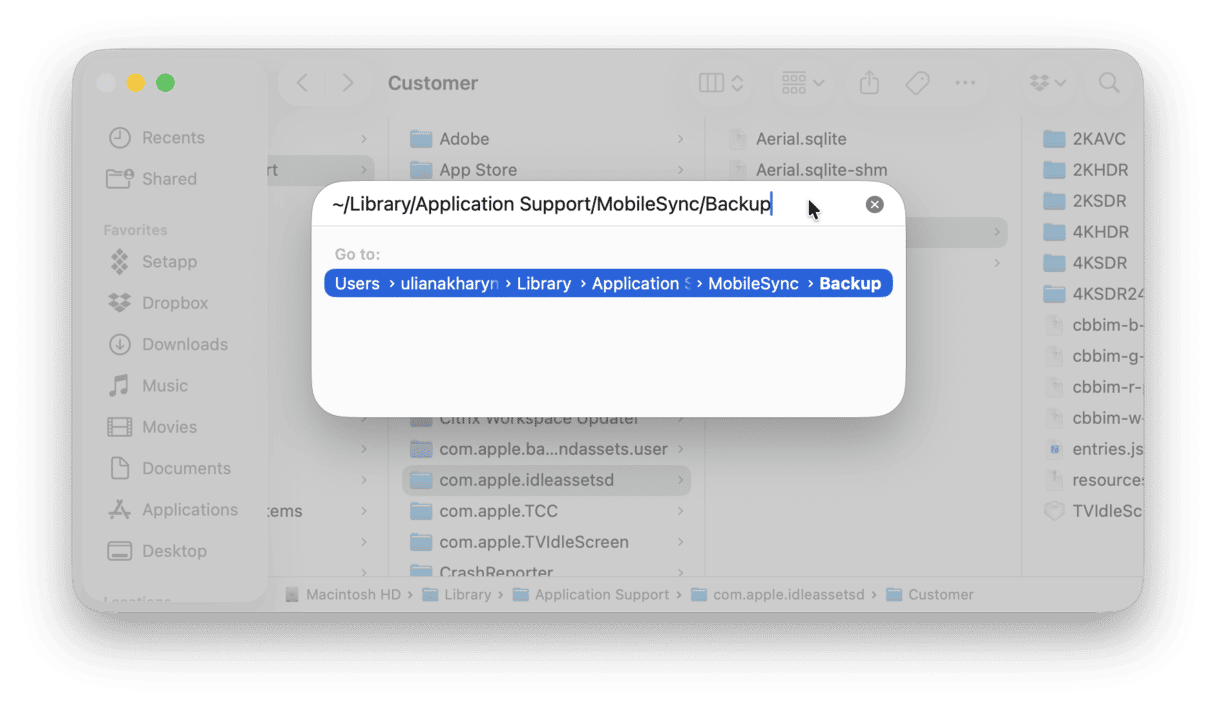 Elimina i vecchi backup di iOS