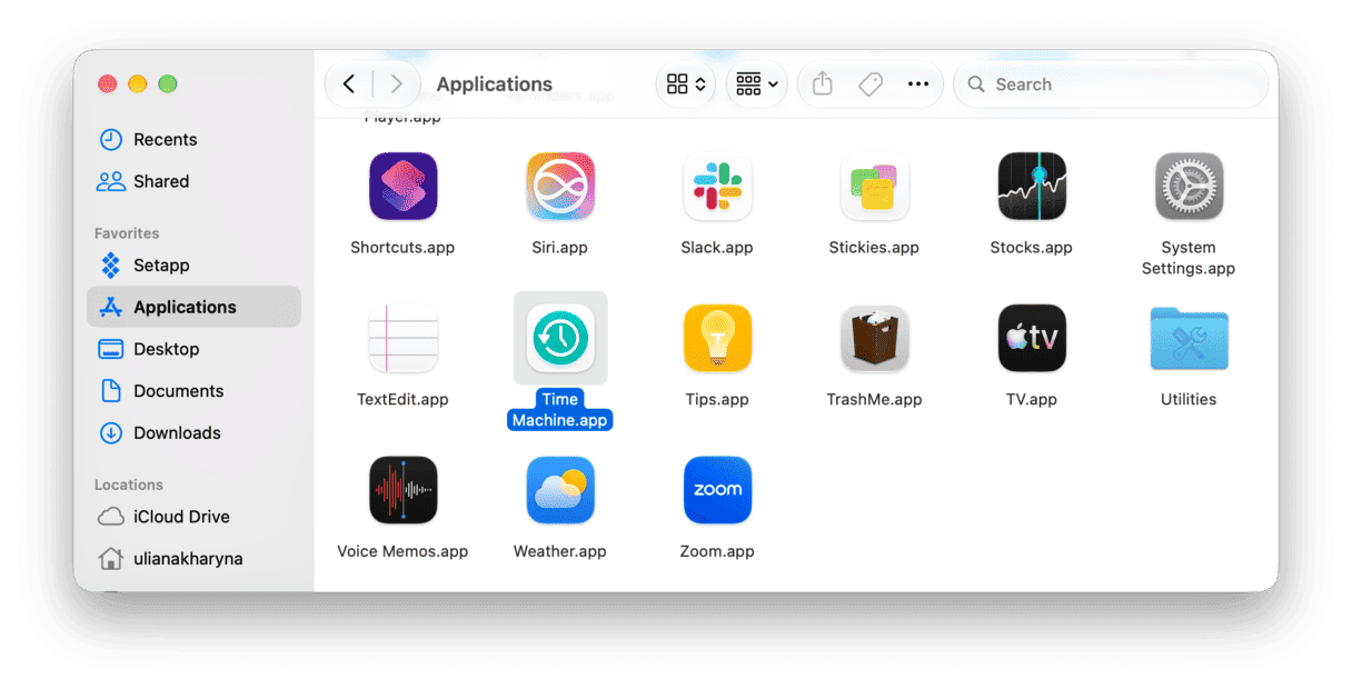 How to delete Time Machine backups on Mac