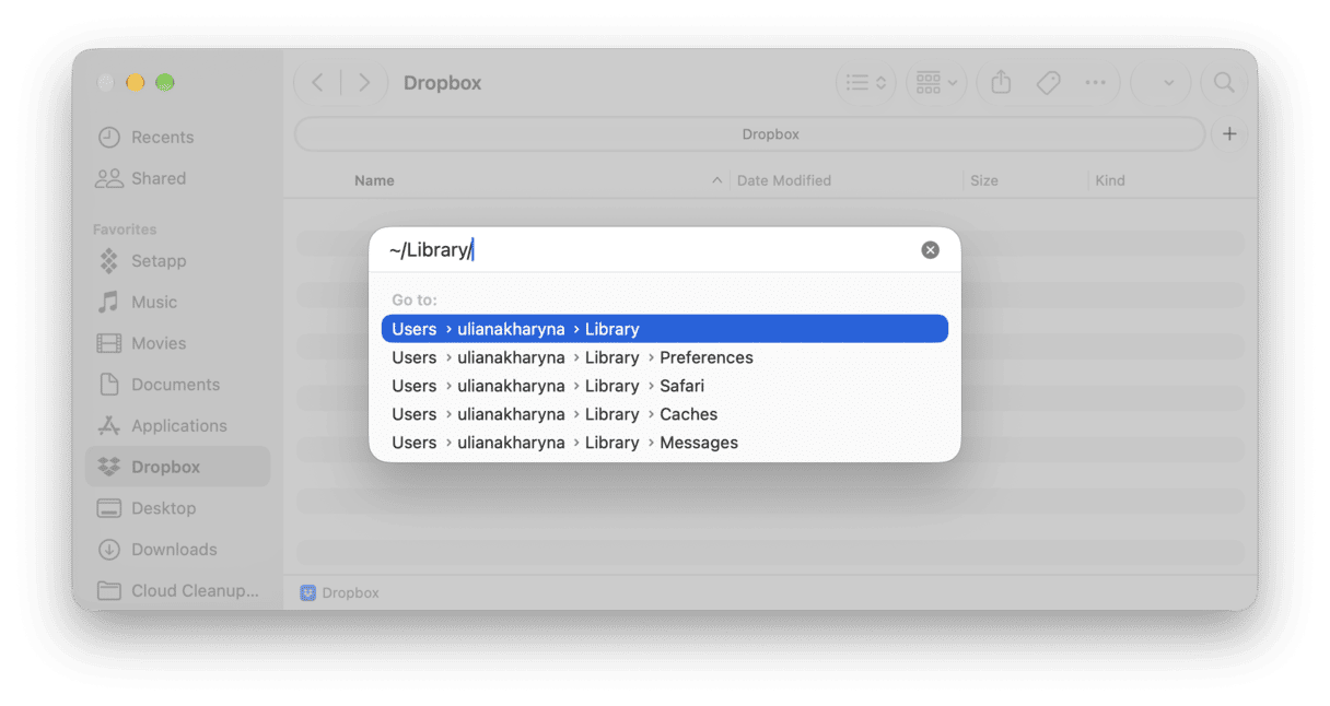 How to see the list of apps on Mac