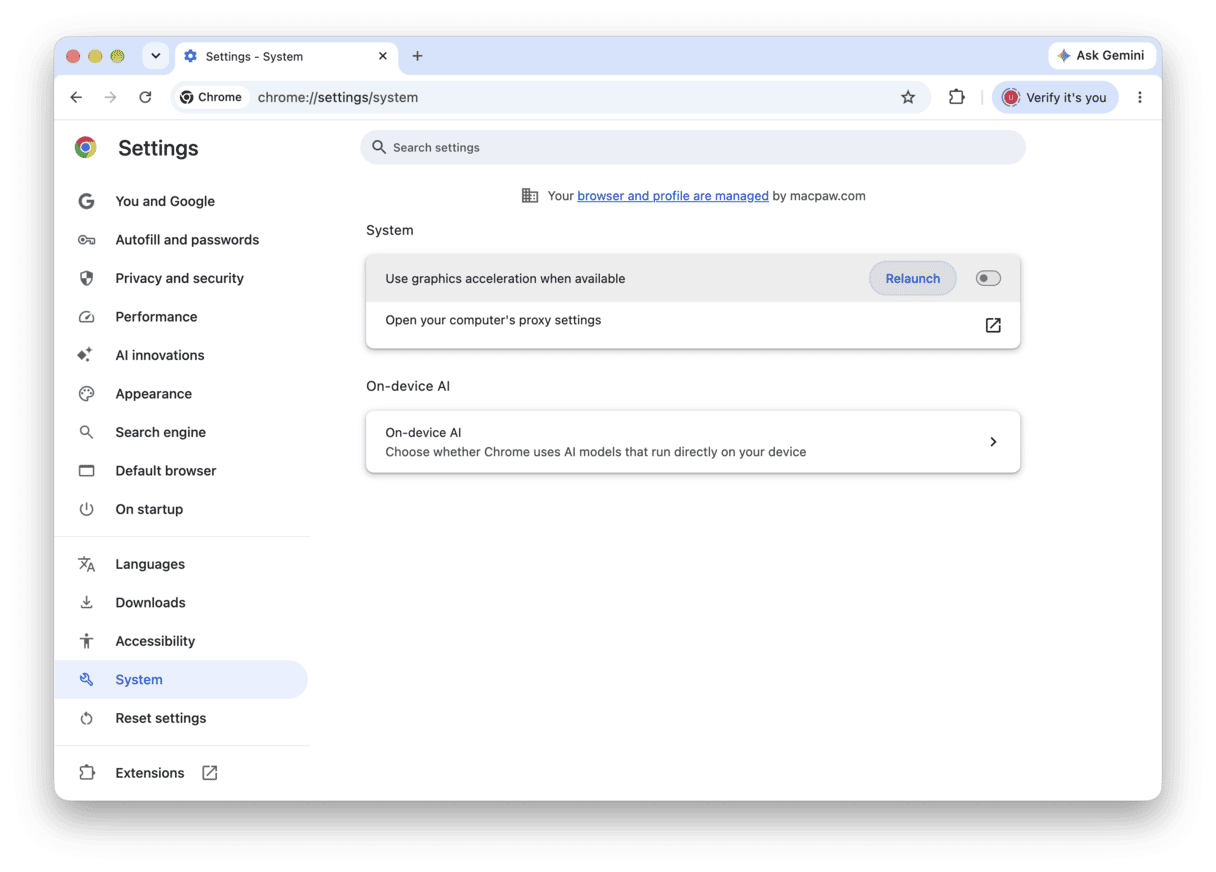 How to disable hardware acceleration in Chrome