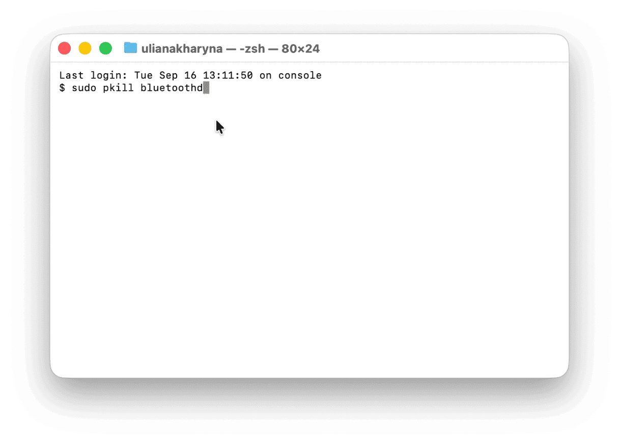 How to reset Bluetooth module on Mac