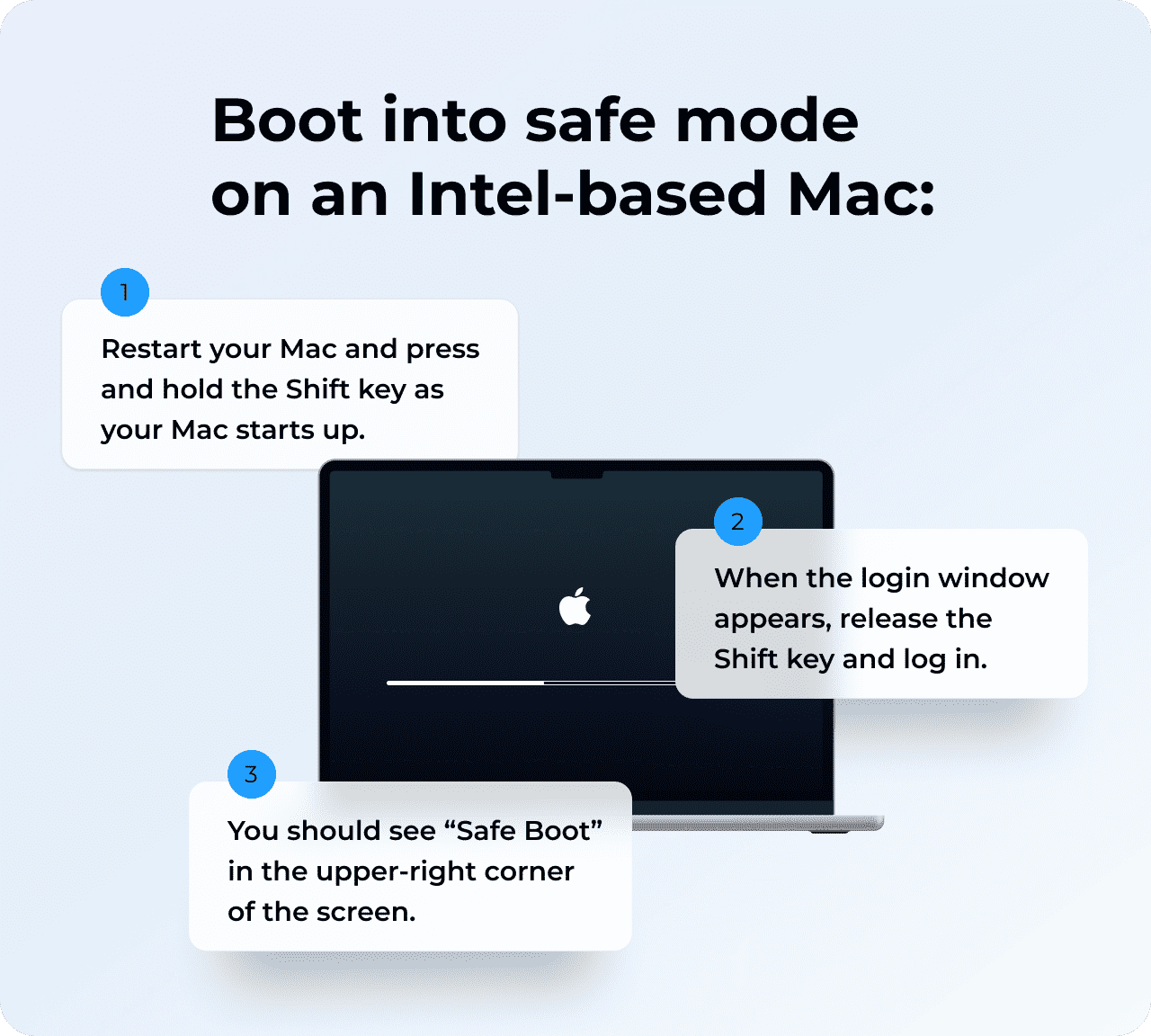Enter safe mode