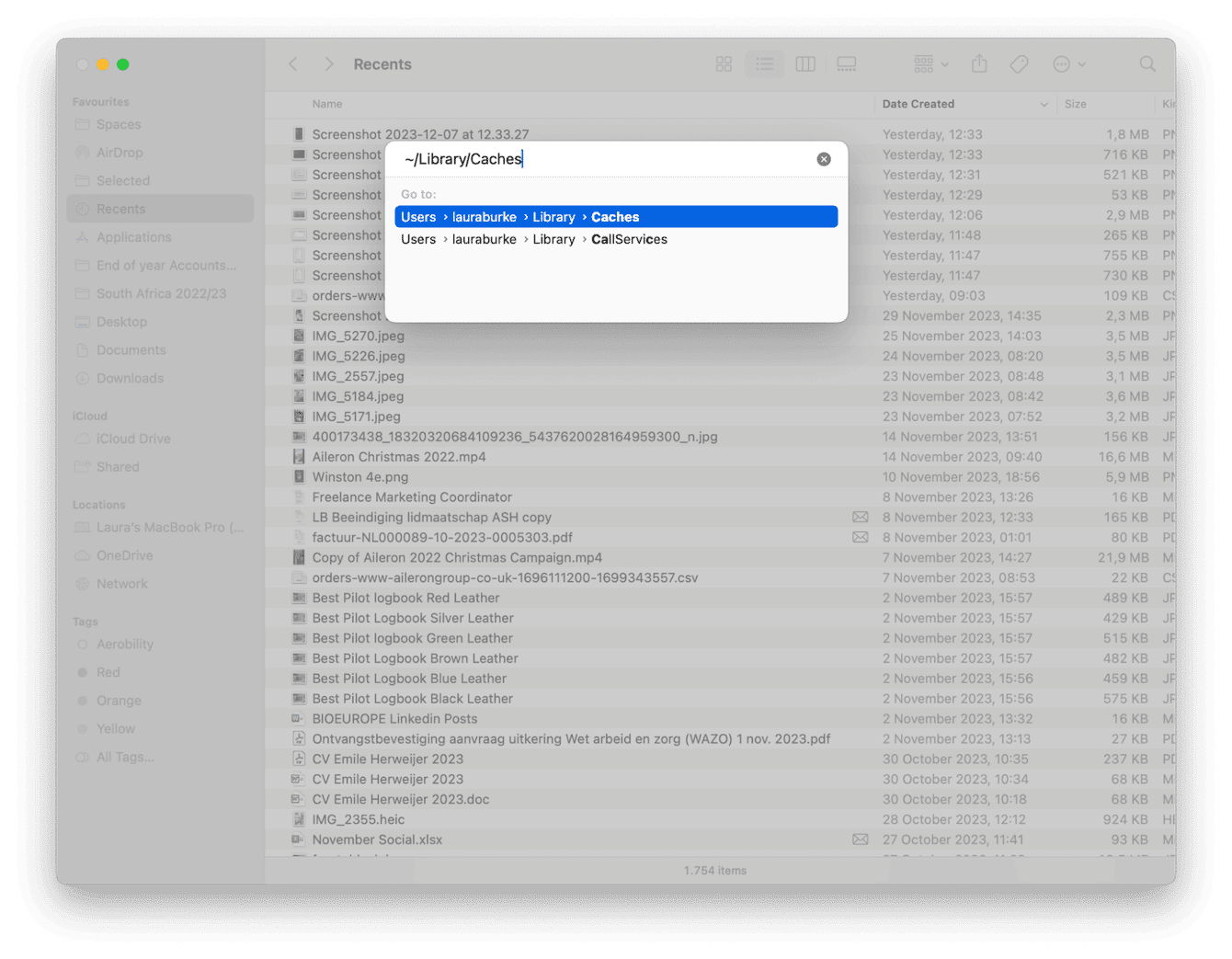 Outlook-Cache auf dem Mac manuell l&ouml;schen