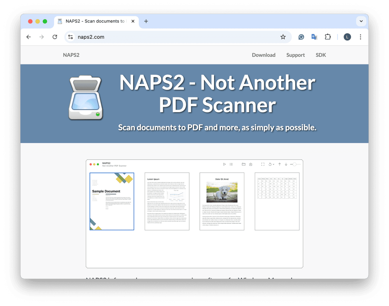 Use a dedicated scanner app