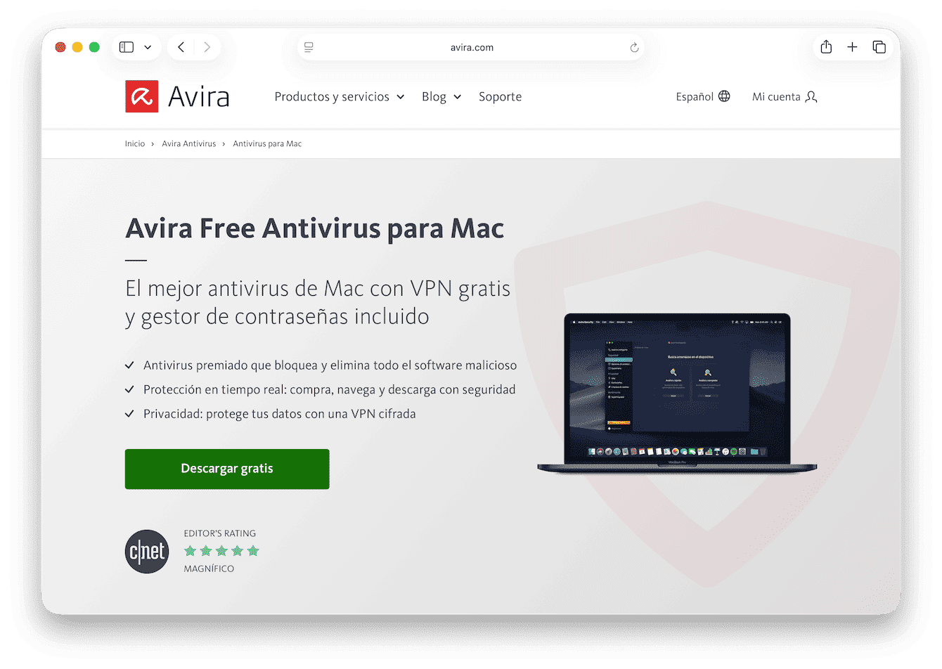 Avira Free Security para Mac