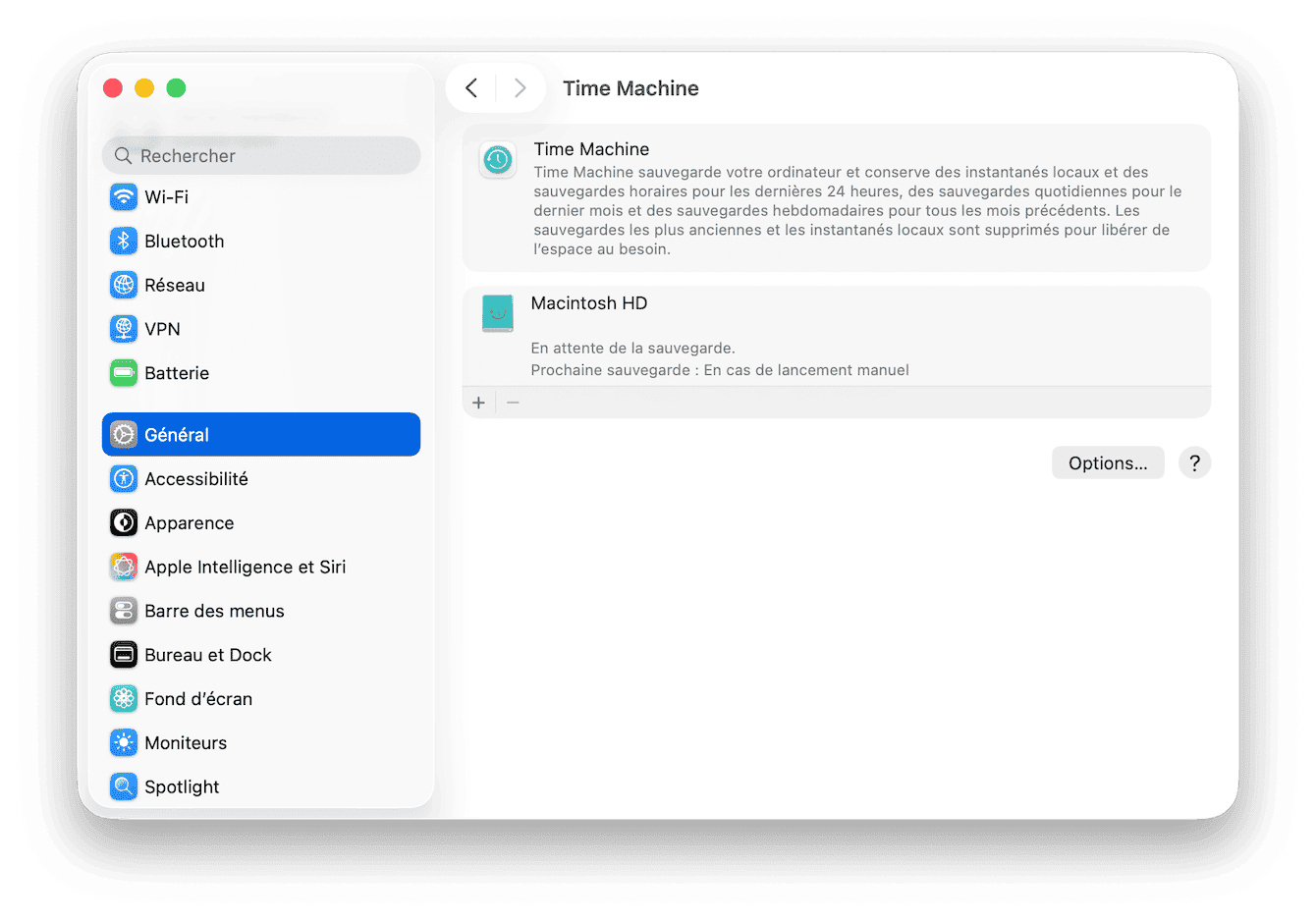 Time Machine n'est peut-&ecirc;tre pas la meilleure option