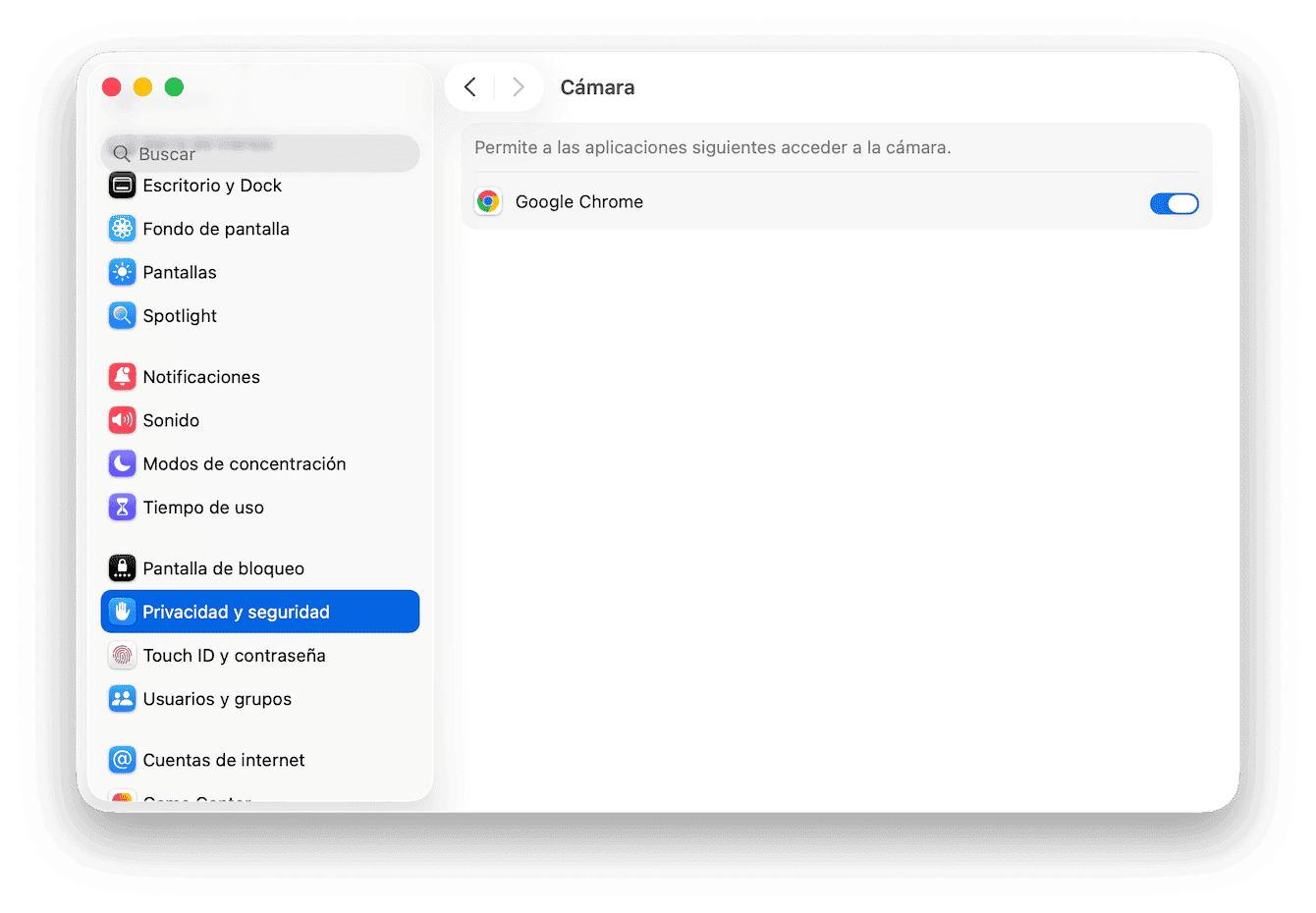Controla qu&eacute; apps tienen acceso a la c&aacute;mara