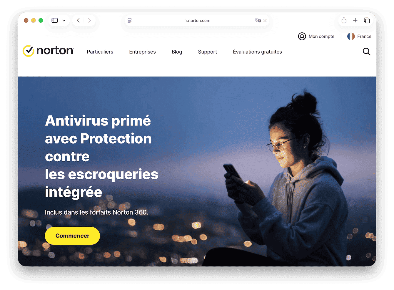 Installez un logiciel antivirus - Norton